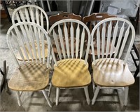 (6) Sturdy Dining Chairs.