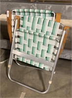 (2) Pristine Vintage Folding Aluminum Chairs.