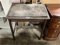 Antique Hand Made FlipTop Desk.
