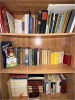 Vntg books - contents of the bookshelf - German