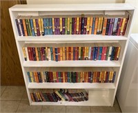 Bookshelf with miscellaneous books 42 x 8 x 48