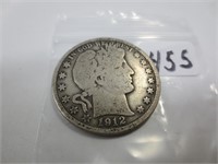 1898 Barber silver half dollar, good