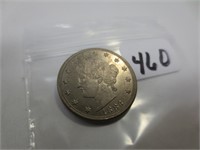 1883 no cent Liberty nickel, MS-63