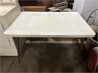 1970’s Speckle Burst Kitchen Table.