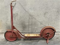 Vintage Red Cyclops Scooter