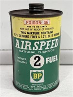 BP Air Speed Tin 10 FL Oz Unusual