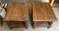 End tables 30 x 24 x 20