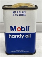 Mobil Pegasus 4 Oz Handy Oil NOS (full)