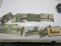 18 vintage New York postcards