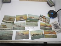 14 vintage Navel post cards