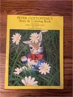 1986 Peter cottontail colouring book unused