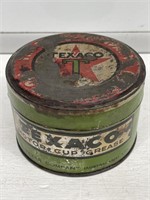 Early TEXACO 1 Lb Grease Tin Australian