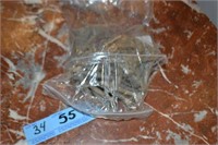 Bag of Approximately 50 Railroad Nails