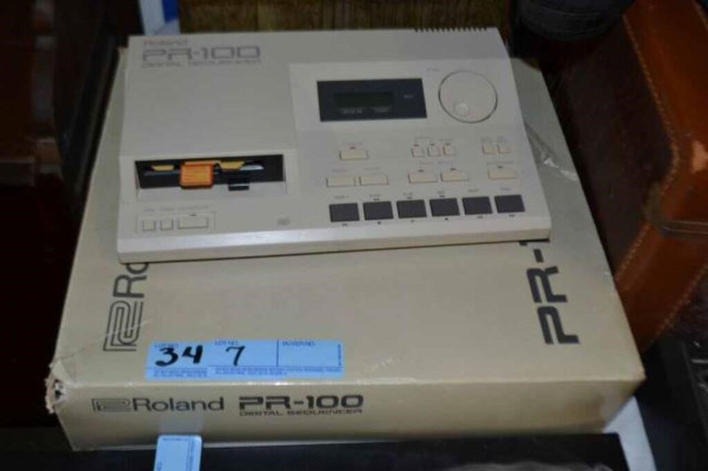 Roland PR100 Digital Sequencer