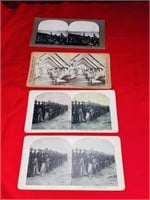 War / Soldier Themed Stereoscope Card Lot