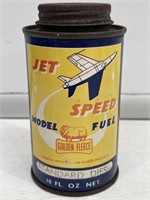 Scarce GOLDEN FLEECE JET FUEL 10 FL Oz Tin