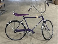 Schwinn Crazy Purple Banana Seat Bicycle.