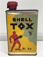 Small SHELL TOX Tin