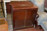 Pair of Bookshelves w/ Glass doors