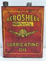 Early AEROSHELL Lubricating Oil Gallon Tin