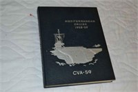 USS Forrestal CVA-59 Cruise Book & Family Letter
