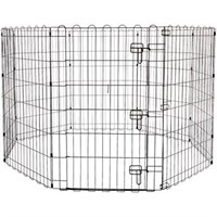 Foldable Metal Pet Dog Exercise Fence Pen with