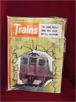 Vintage 1955 TRAINS Railroad Magazine