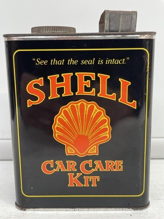 SHELL Car Care Kit Tin