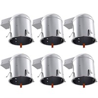 Sunco Lighting 6 Pack Can Lights for Ceiling 6