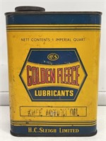 GOLDEN FLEECE HEX Quart Tin