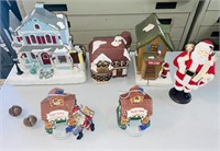 Vintage Christmas Themed Lot - Santa Claus