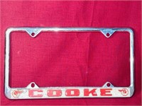 Pontiac COOKE License Plate Holder - Louisville