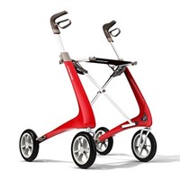 byACRE Carbon Ultralight Rollator Walker with