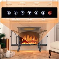 R.W.FLAME Electric Fireplace Stove Heater with
