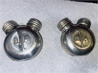 (2) Vintage Russian Military Rifle Oiler Oil Cans