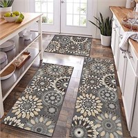 Bsmathom Boho Kitchen Rugs Sets 3 Piece,