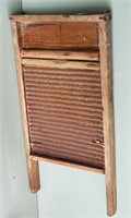 Antique Wooden Washboard