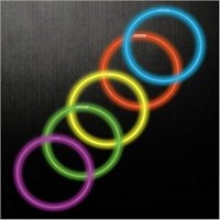 22 Crazy Glow Lite Rope Necklaces (Assorted)