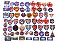 WWII USAAF INSTRUCTOR & COMMAND PATCHES
