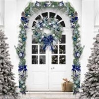 Valery Madelyn Pre-Lit Christmas Garland with