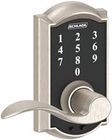 Schlage Touch Camelot Lock with Accent Lever