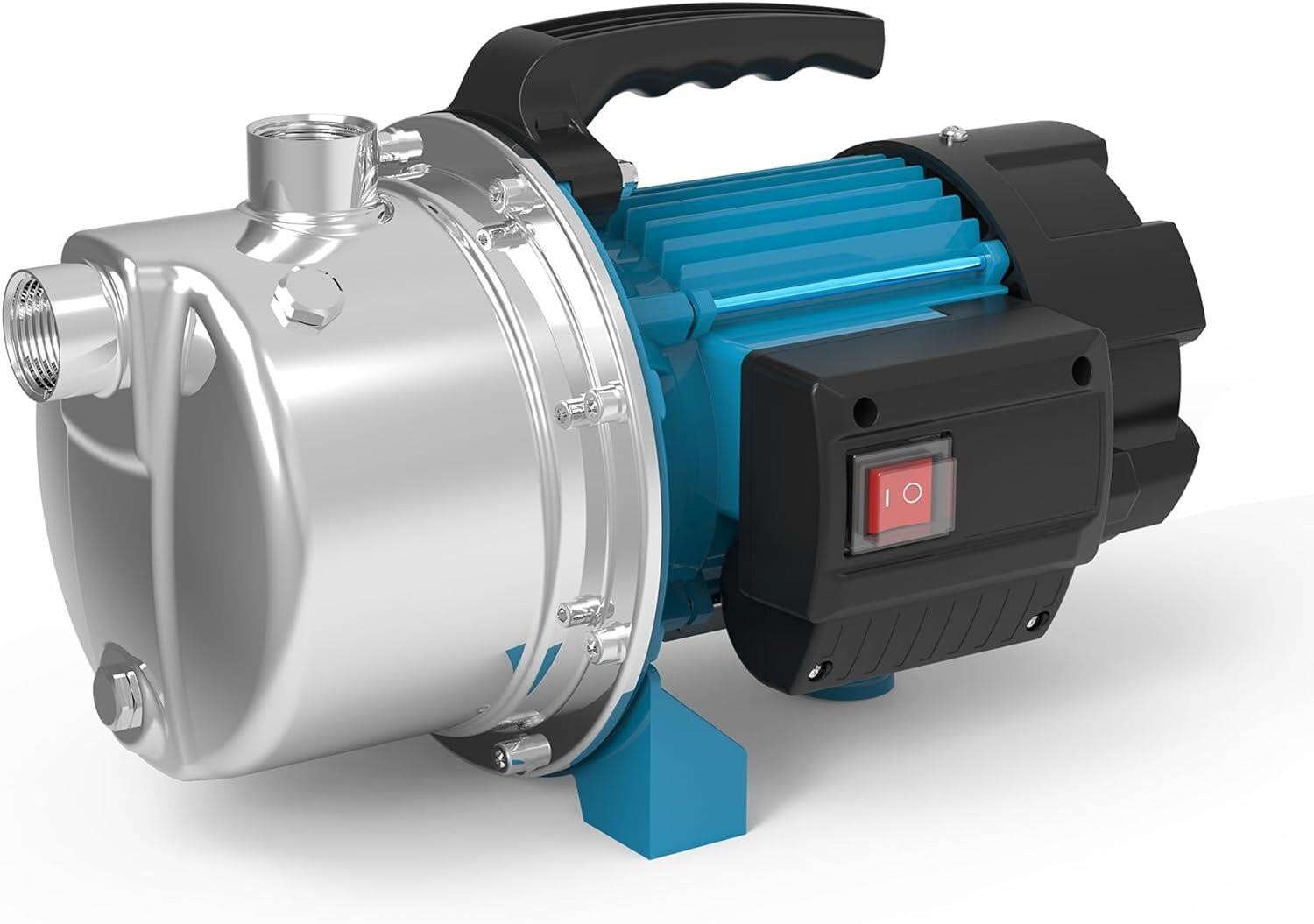 $158 1.6HP Well Pump, 1320GPH, 164ft Max