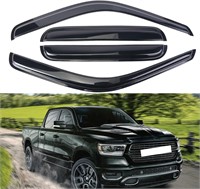 2019-2022 RAM 1500 Crew Cab Rain Guards 4-Pcs