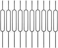 S05 - Wrought Iron Balusters \u2013 Set of 10