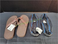 Men's Aqua Shoes & Flip-Flop Sandal, Size 11-12