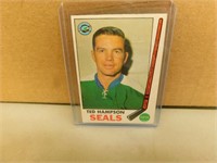 1969/70 OPC Ted Hampson #86 Hockey Card