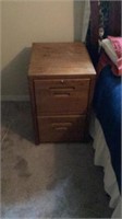 Wood Filing Cabinet 19 1/2 x 24 1/2 x 30 in Tall