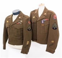 WWII US ARMY 3rd CORPS & 8th AIR FORCE IKE JACKETS