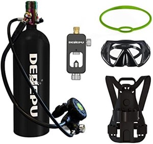 2.3L Capacity Scuba Tank,Scuba Diving Gear for