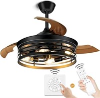 NEWORB 42Inch Retractable Ceiling Fans with